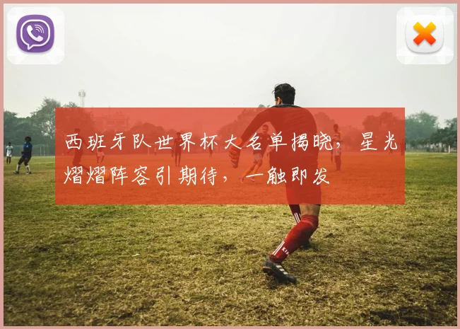 西班牙队世界杯大名单揭晓，星光熠熠阵容引期待，一触即发